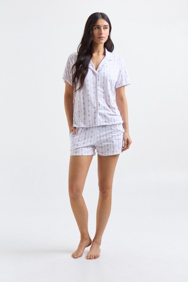 Producto - LOVELY TAPE PJ CAMISA M/C Y SHORT
