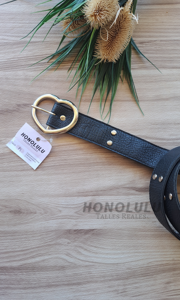 Producto - ULTIMO! Cinto Corazon con Tachas