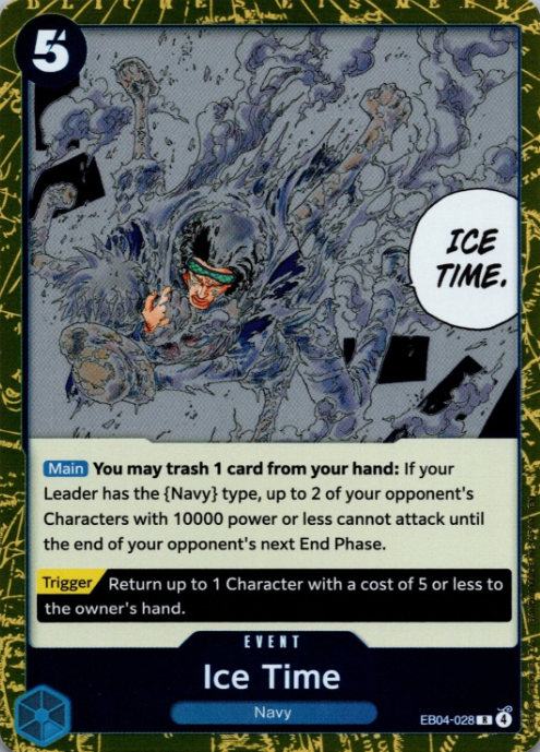 Producto - Ice Time EB04-028 The Azure Sea's Seven FOIL