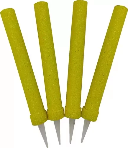 Producto - Bengala gibré x1 amarilla