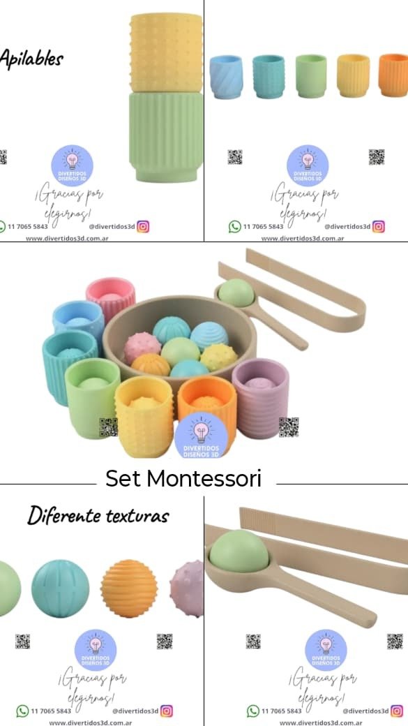 Producto - Set didáctico apilable
