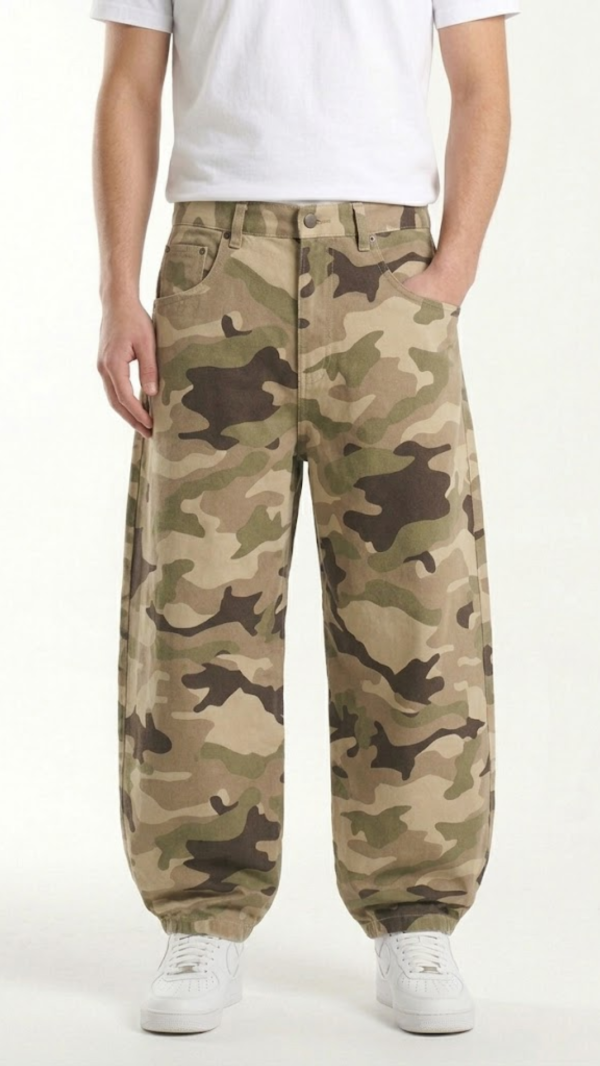 Producto - Baggy Camuflado arena
