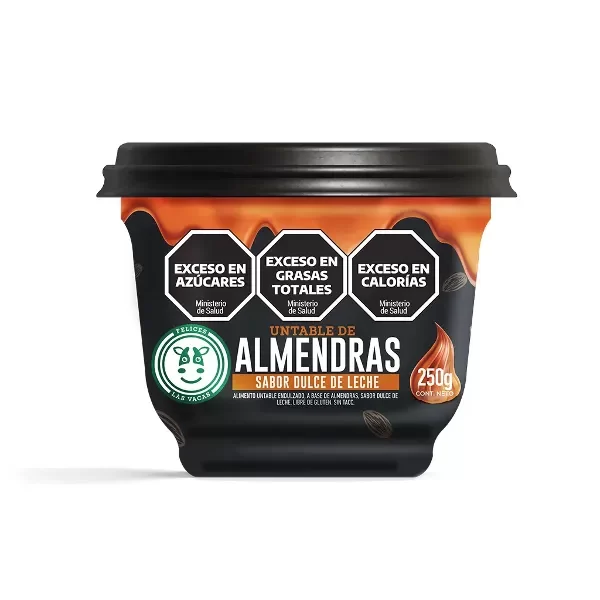Producto - Dulce De Leche De Almendras Felices Las Vacas x 2 UNID
