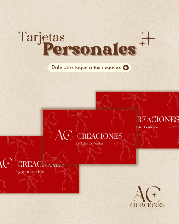 Producto - Tarjetas personales - 0