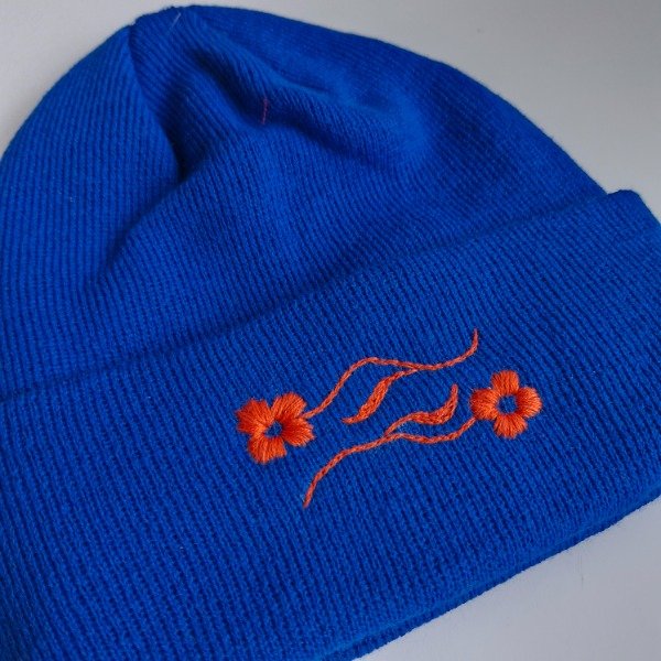 Producto - Gorro Flora -  azul eléctrico - 1