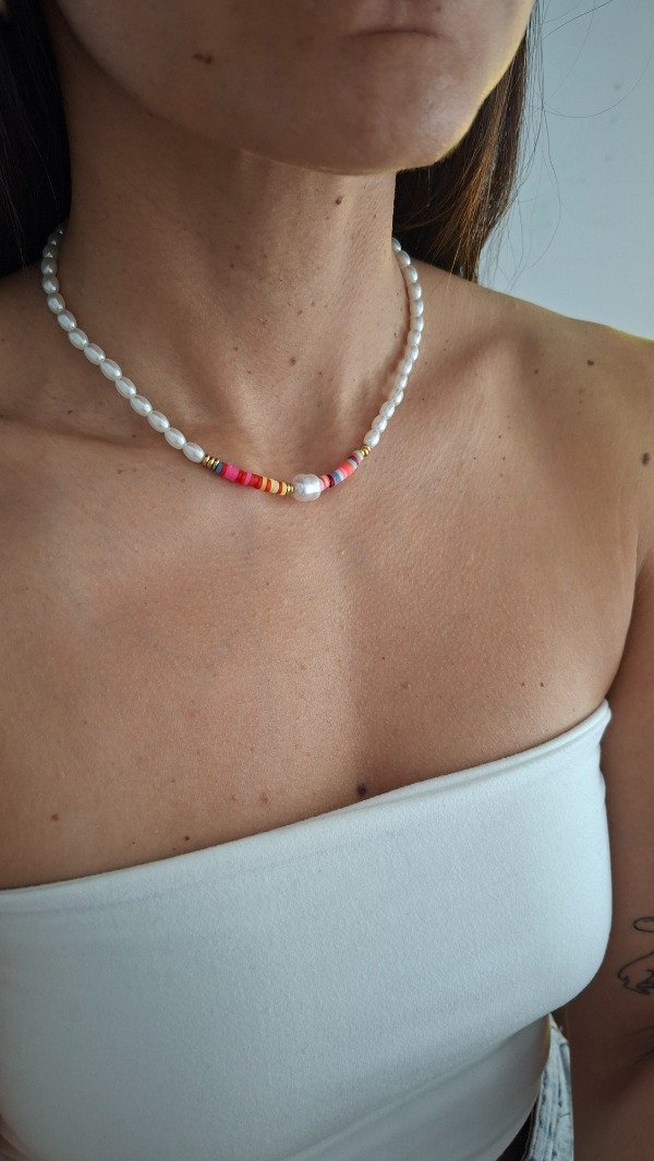 Producto - Collar PERLAS ARCOIRIS
