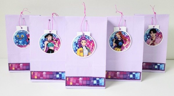 Producto - K Pop Demon Hunters Bolsitas Para Golosina X 5 Unidades