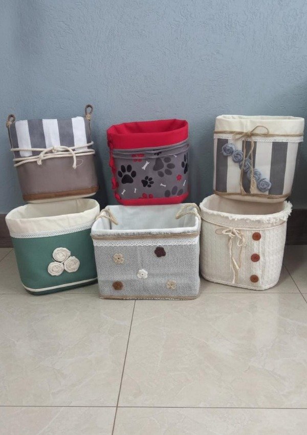 Producto - Cesto organizador artesanal