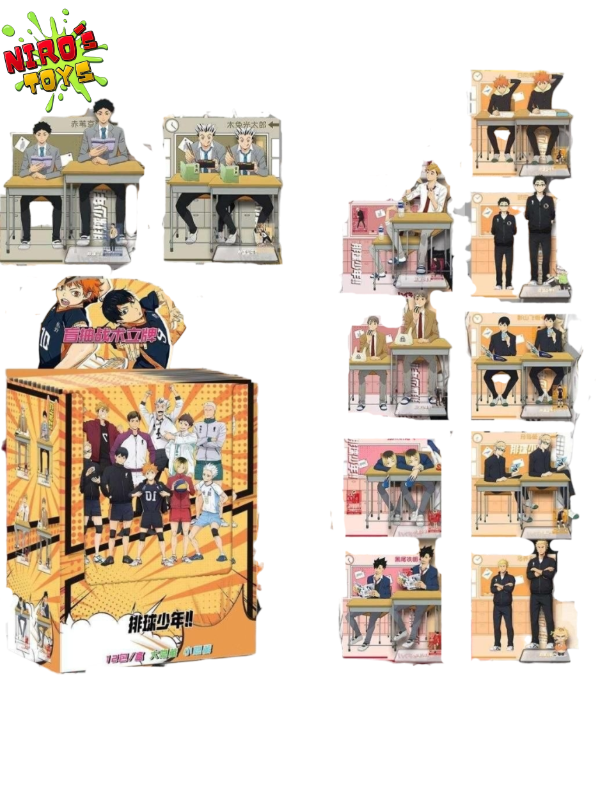 Producto - Figuras de acrílico set x12 (Grandes) - Figura Haikyu - Nirostoys