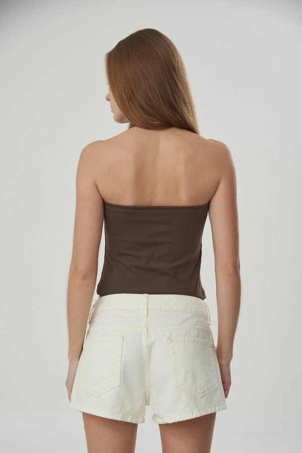 Producto - SHORT JEAN ALMA MID RISE NATURAL - 2