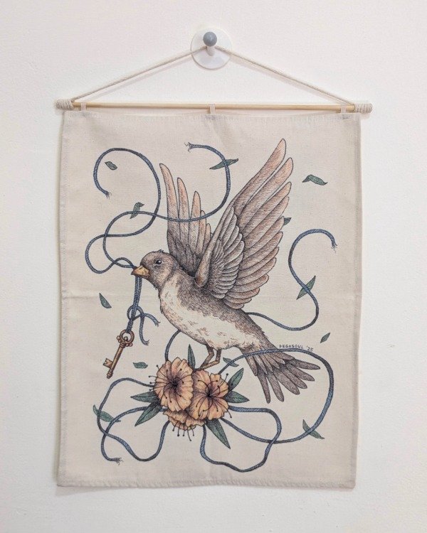 Producto - Tapiz Pájaro