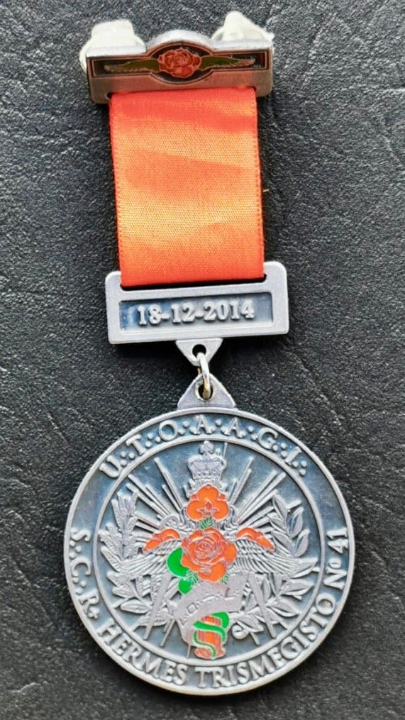 Producto - Medalla del Soberano Capitulo Rosacruz Hermes Trismegisto 41 - 1
