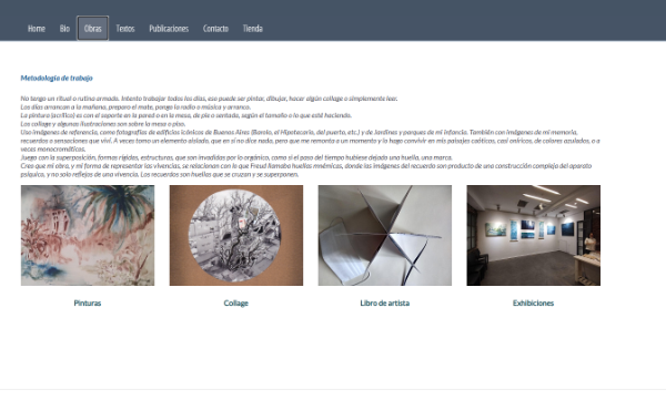 Producto - Sitio web - portfolio online - 1