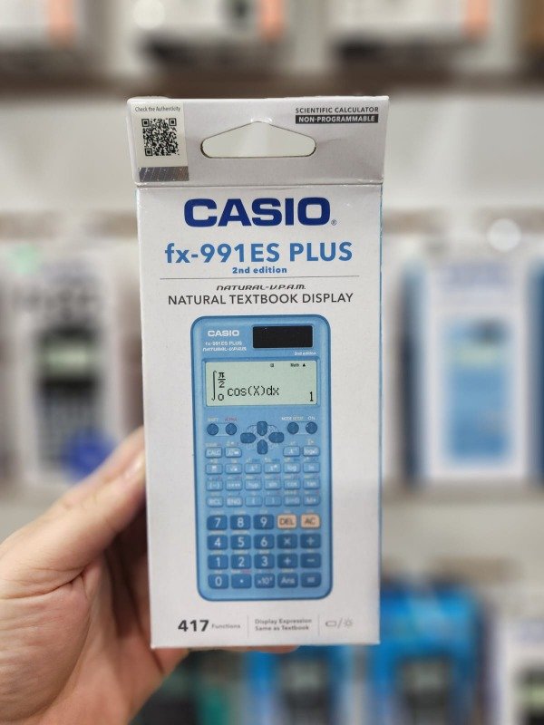Producto - Casio FX- 991 ES PLUS Celeste