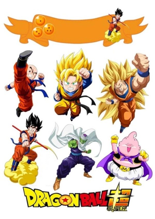 Producto - LAMINA GOKU TOPPER