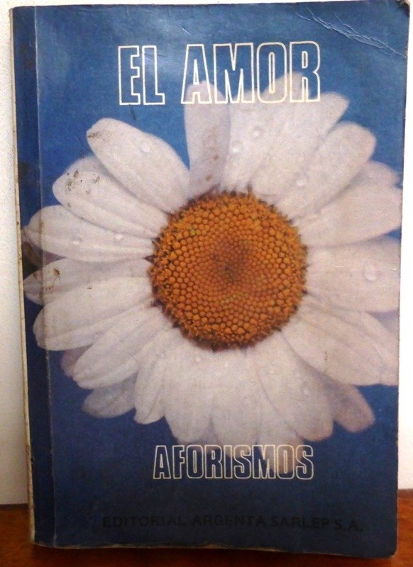 Producto - EL AMOR - AFORISMOS - EDITORIAL ARGENTA SARLEP - 1985 - MINILIBRO