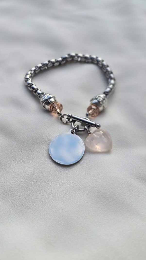 Producto - Pulsera seño para grabar con dije - 1