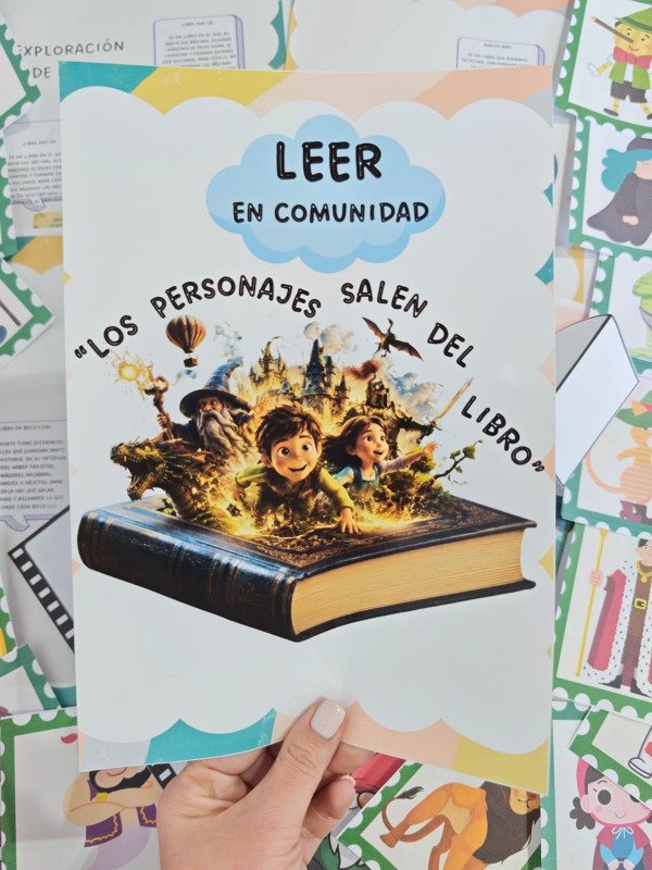 Producto - Leer en comunidad HABITAR "LOS PERSONAJES SALEN DEL LIBRO" (PDF) - 1