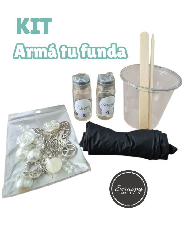 Producto - Kit Scrappy Funda Charms - Metal