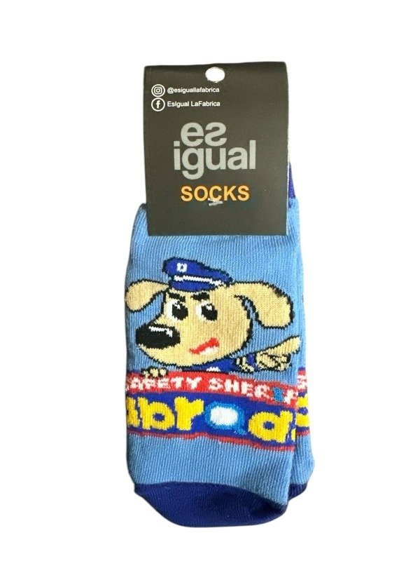 Producto - MEDIAS SOQUETE CON ANTIDESLIZANTE SAFETY SHERIFF 23 AL 33