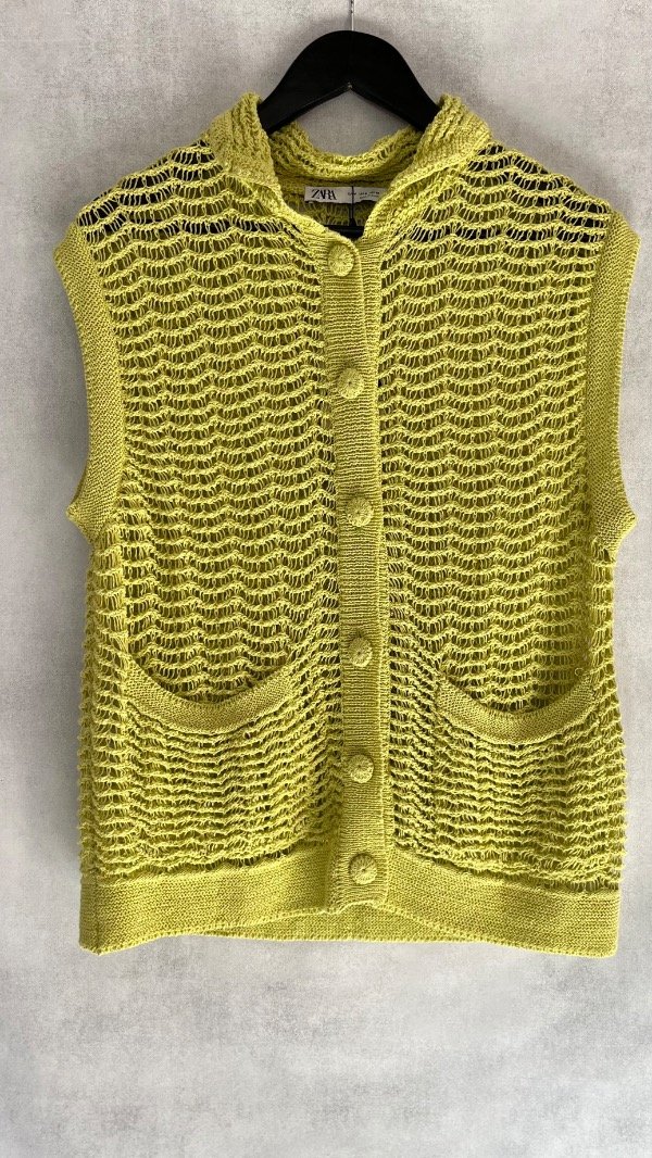 Producto - Chaleco tejido Zara TS - 4
