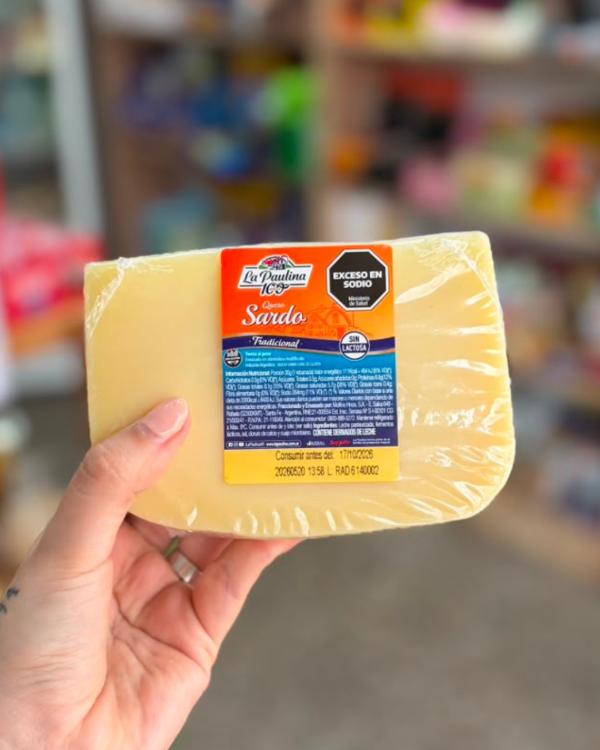Producto - Queso sardo fraccionado "La Paulina"