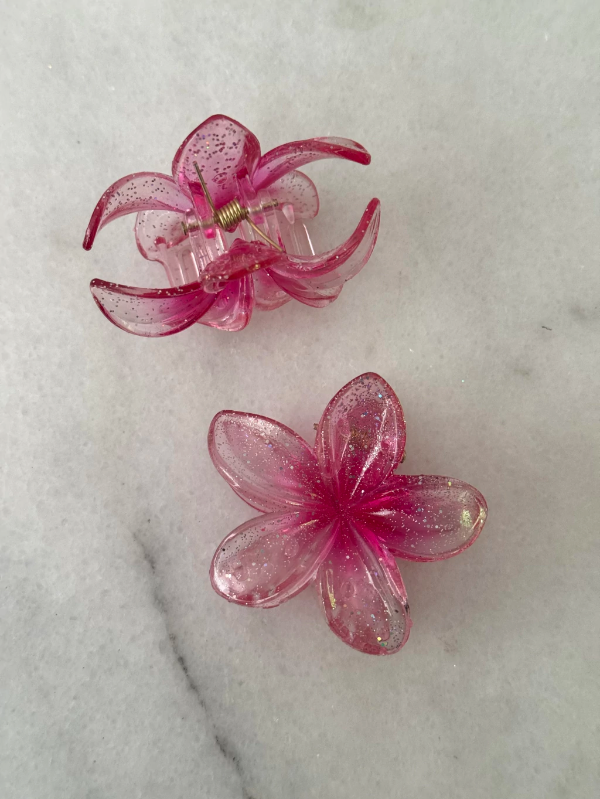 Producto - Broche brillos fucsia