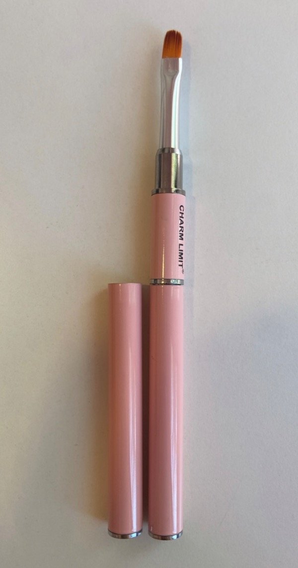 Producto - Pincel para Polygel Charm Limit color rosa