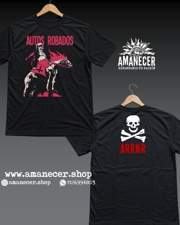 Producto - Remera Autos Robados Jinete - 0