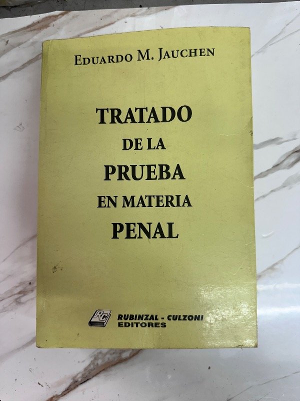 Producto - TRATADO DE LA PRUEBA EN MATERIA PENAL - 1