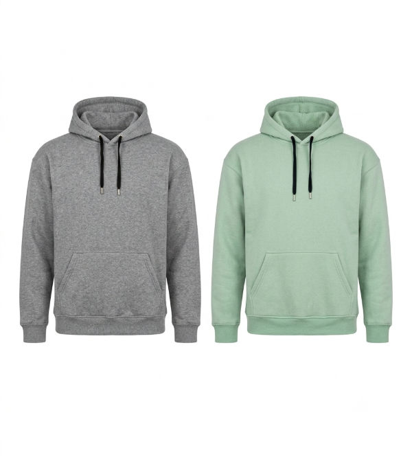Producto - Buzo con capucha unisex, Darlon con piel, combo gorro y bufanda - 7