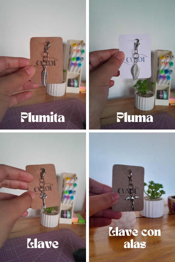 Producto - DIJES/cHARMS PARA MIDORI O CUADERNOS