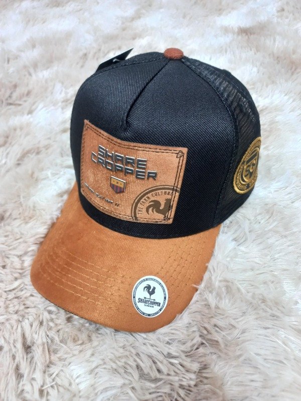 Producto - GORRA SHARECROPER gamuzada marron
