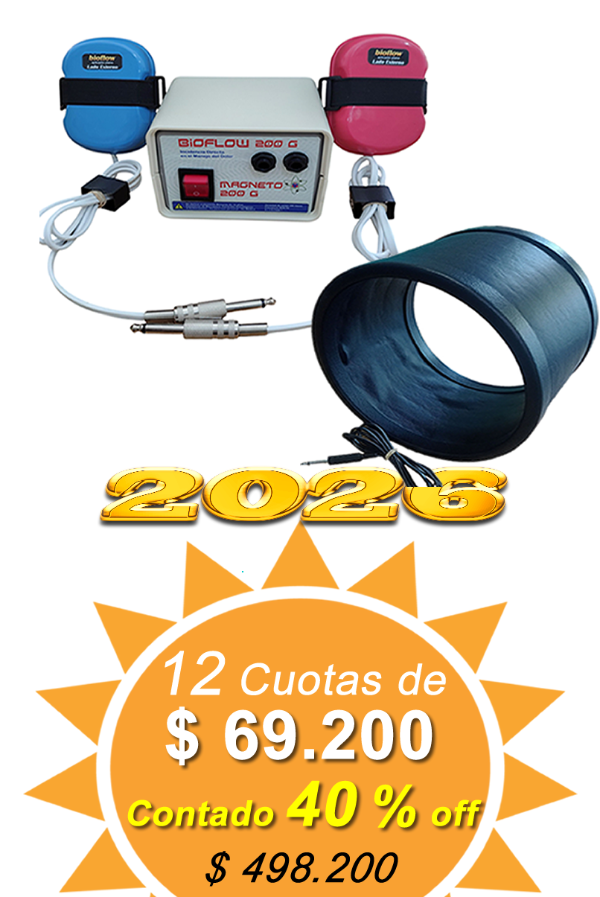Producto - Magneto 200 gauss BIOFLOW con dos Solenoides Planos y Túnel