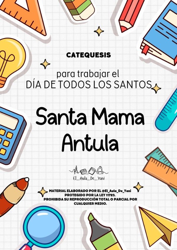 Producto - Santa Mama Antula- Día de Todos los Santos