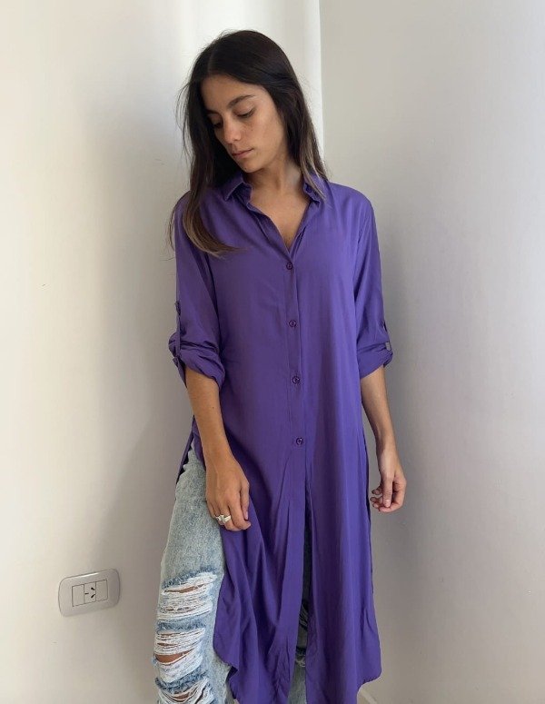 Producto - Camisa fibrana larga