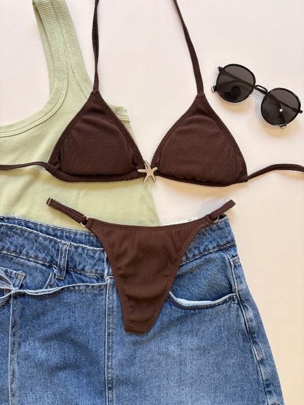 Producto - Bikini Morley Estrella Choco