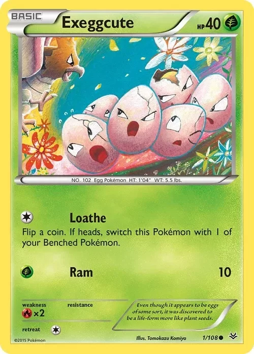 Producto - Exeggcute - 1/108 - Roaring Skies