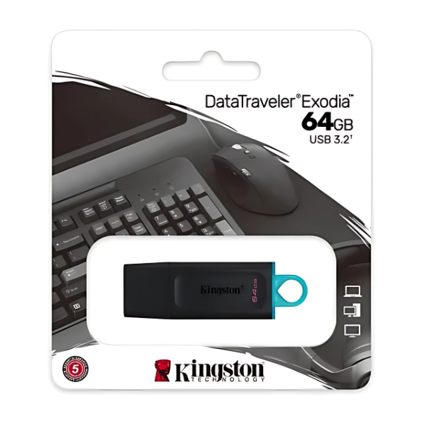 Producto - PEN DRIVE 64GB KINGSTON 3.1 DTX