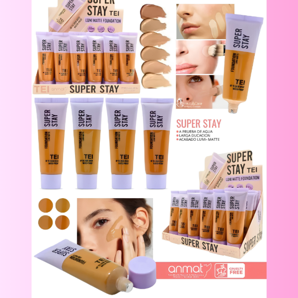 Producto - Base liquida super stay Lumi-Matte - Tei