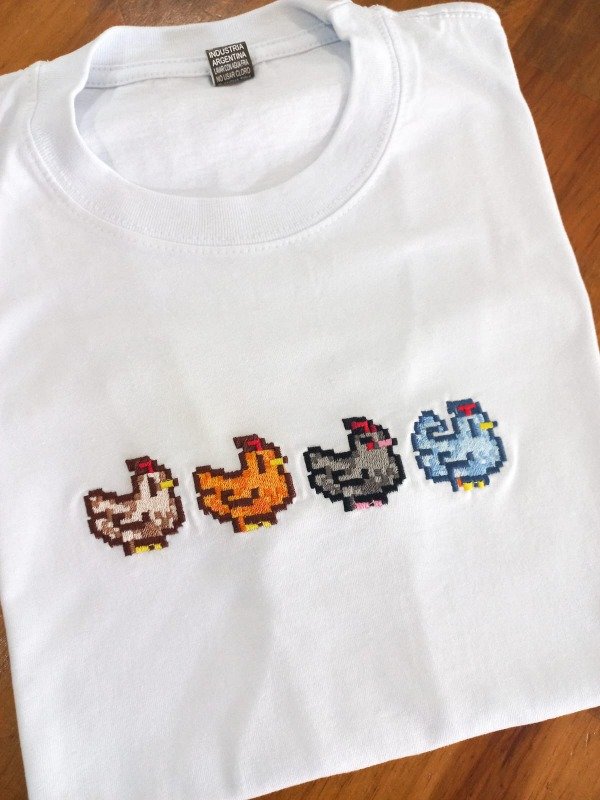 Producto - Remera Stardew Valley (gallinitas)