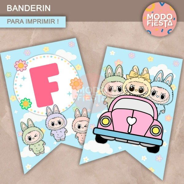 Producto - Banderín Labubu