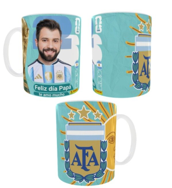 Producto - Taza Dia del Padre figurita del mundial