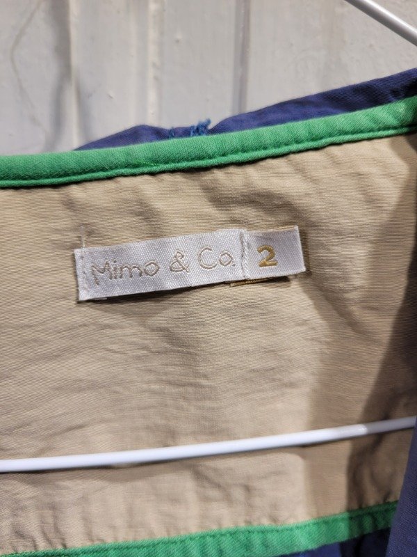 Producto - Rompevientos MIMO azul y beige Talle 2/3 años - PRECIO: 15X - 5