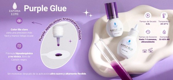 Producto - Adhesivo Purple zaphiria