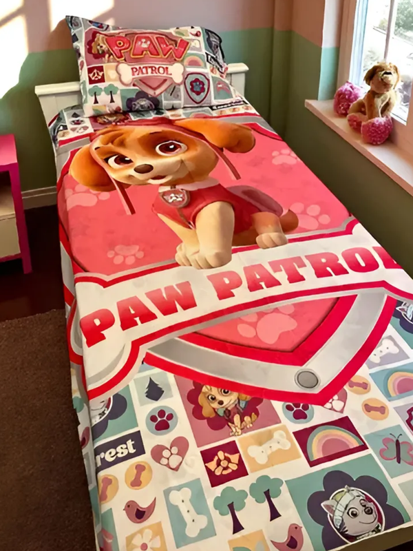 Producto - Sábana infantil PAW PATROL ROSA