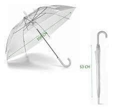 Producto - Paraguas transparente 8 varillas