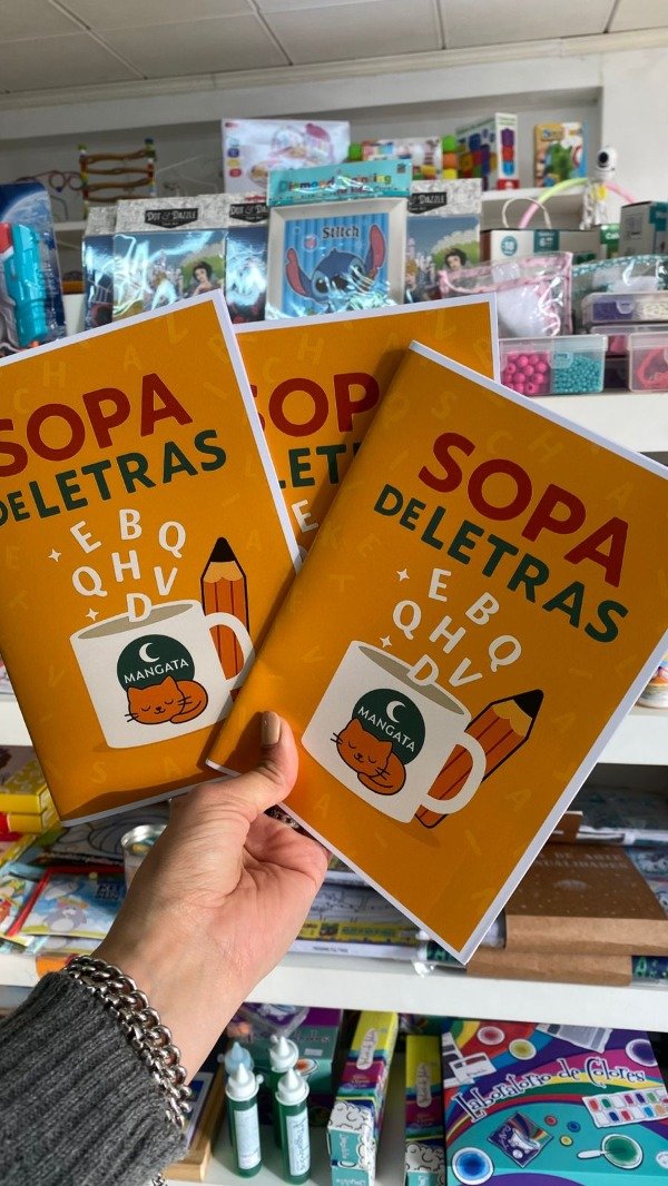 Producto - Sopa de letras para adultos- Mangata