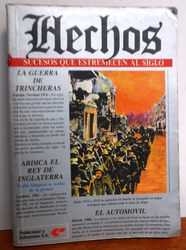 Producto - HECHOS N 2 - SUCESOS QUE ESTREMECEN AL MUNDO - 1987 - REY INGLATERRA - AUTOMOVIL