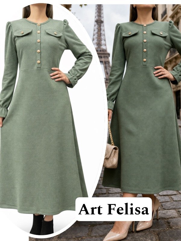 Producto - Felisa vestido invierno darlon